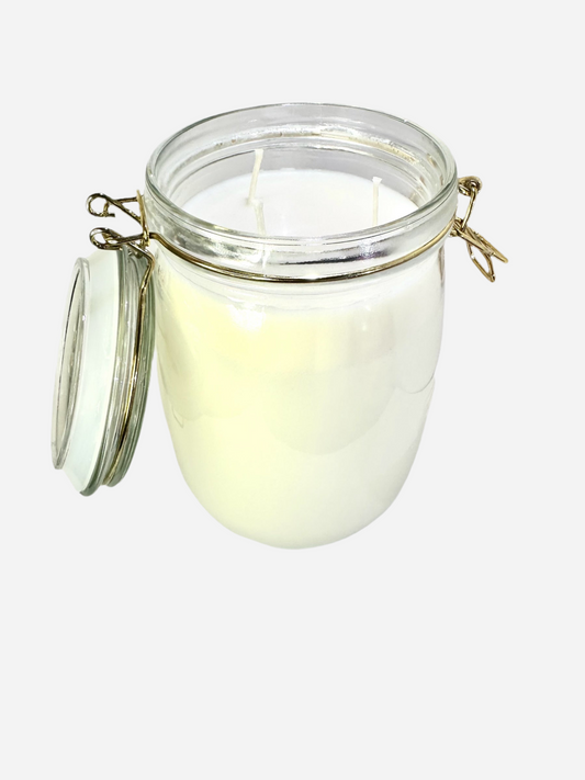 Cocobuzz Anti-Mug Geurkaars in zes heerlijke geuren, gemaakt van natuurlijke kokosolie en raapzaadolie, zonder paraffine, soja, palm, bijenwas of synthetische toevoegingen.